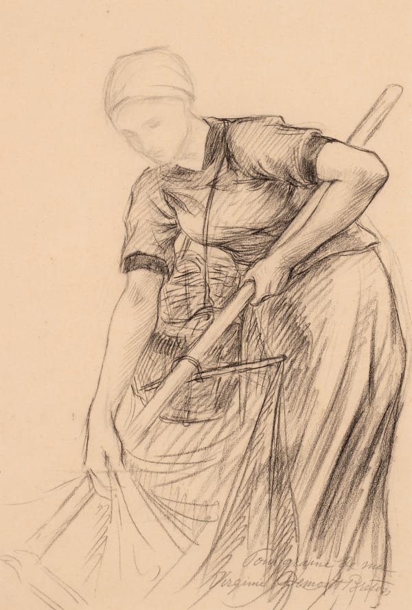 VIRGINIE DEMONT-BRETON, Fisherwoman, ca. 1903