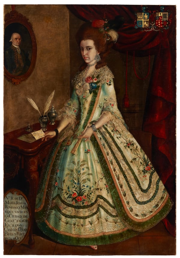 JUAN JOSÉ ROSALES, María Josefa Romana y Manrique Portrait, 1791