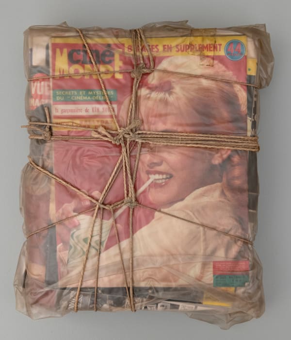 CHRISTO, Wrapped Magazines, 1962