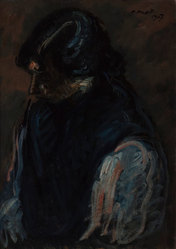 ISIDRE NONELL, Bust Portrait of a Gypsy Woman, 1907