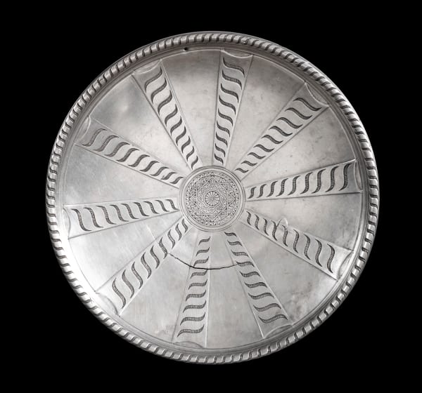 Plate Bearing the Hallmarks of Constans II, Byzantine, 654 – 668 A.D.