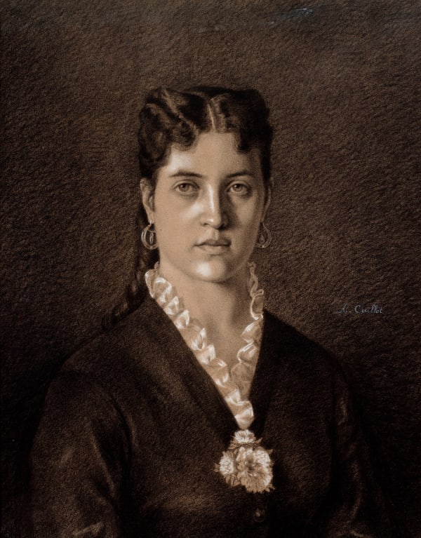 ADELINE CAILLOT, Portrait of Mlle L.L, 1879