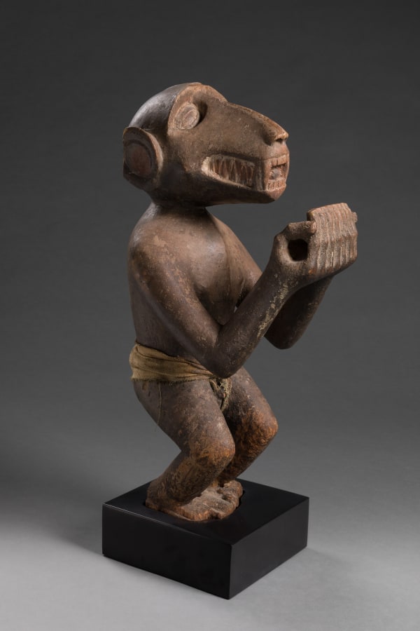 BAULE ARTIST, Standing Monkey, Ivory Coast, late 19th – early 20th century