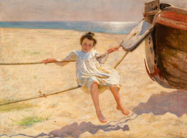 LAUREANO BARRAU, EL COLUMPIO (THE SWING), c. 1901