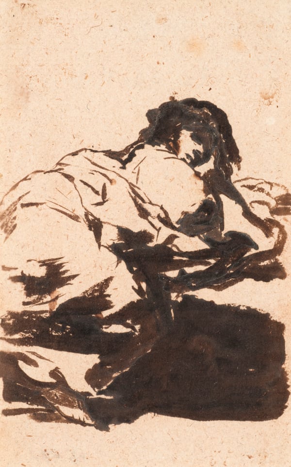 FRANCISCO DE GOYA Y LUCIENTES, Mujer Echada