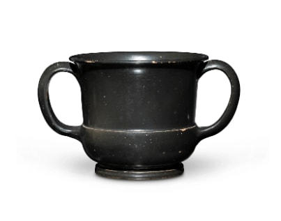 Black-glazed Sessile Kantharos, Attic Greek, c. 450 – 425 B.C.