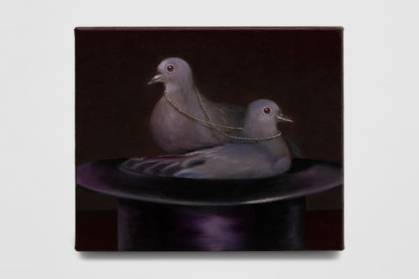 Mia Middleton Two, 2024 oil on linen 25 x 30 cm 9 7/8 x 11 3/4 in