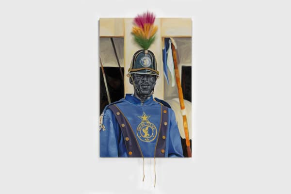 Man in Blue II, 2024
