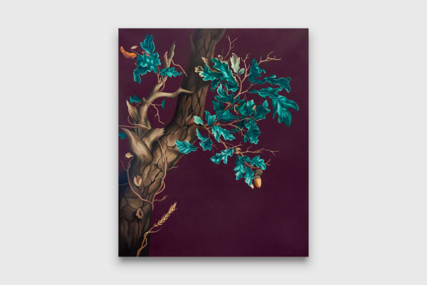 Kansas Smeaton The tangled wood echoes, 2025 oil on canvas 91 x 76 cm 36 x 30 in