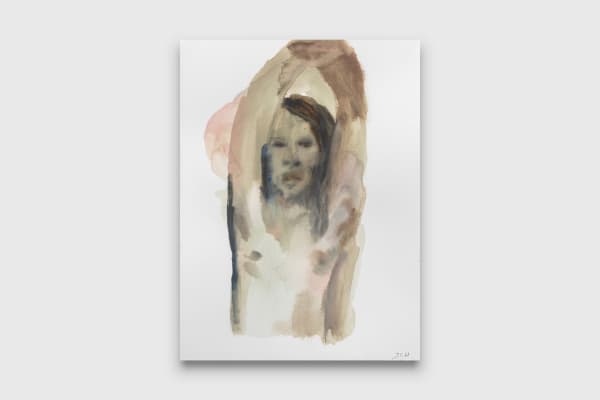 Justin Williams Untitled, 2025 watercolour on paper 44 x 36.5 cm 17 3/8 x 14 3/8 in