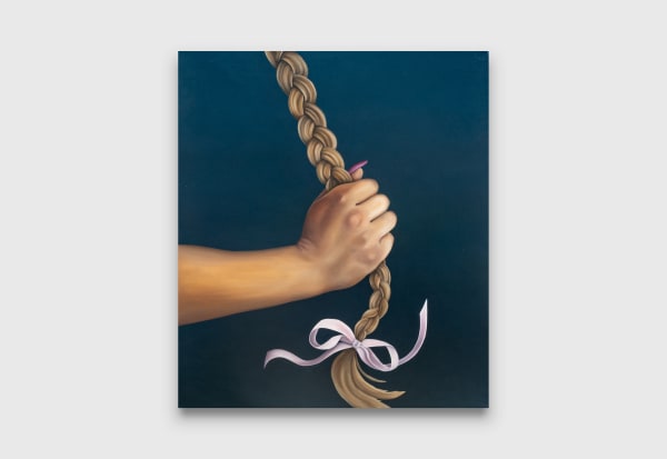 Kansas Smeaton Bound Until Freed, 2025 oil on canvas 41 x 36 cm 16 1/8 x 14 1/8 in