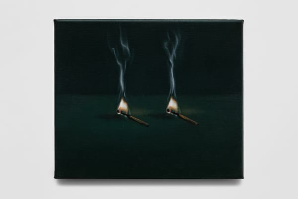 Mia Middleton Twin, 2024 oil on linen 25 x 30 cm 9 7/8 x 11 3/4 in