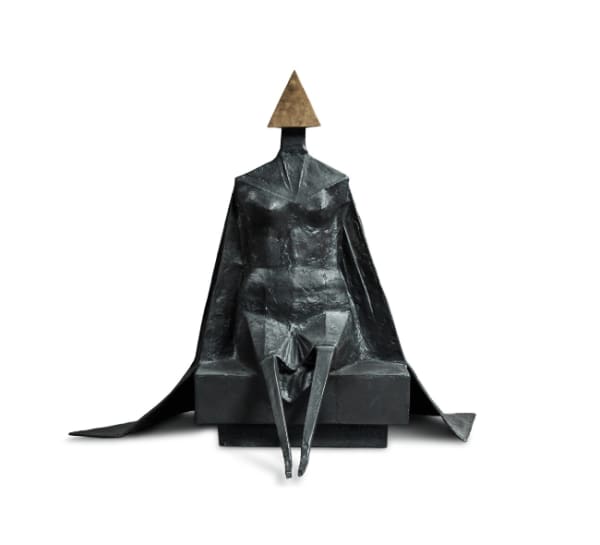 Lynn Chadwick, First Girl Sitting on Bench, 1988