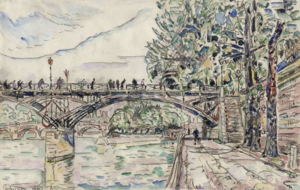 Paul Signac, Paris. Le Pont des Arts, 1927