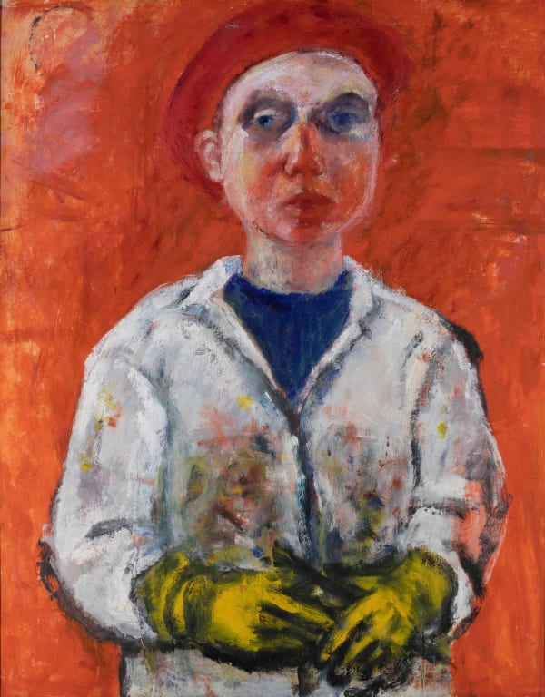 Shani Rhys James, Self-Portrait with Red Beret, 1991