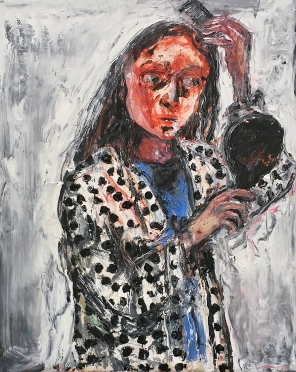 Shani Rhys James, Combing Her Hair, 2019