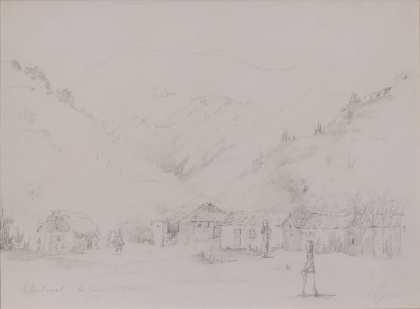 Camille Pissarro, El Cardonal La Guaira Ávila, 1852