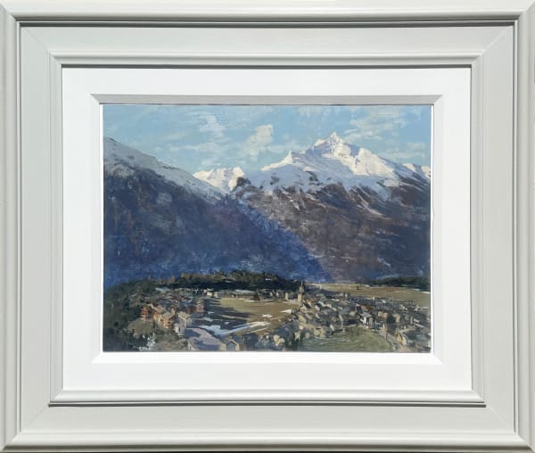 Peter Brown ROI NEAC, Morning Aussois, French Alps