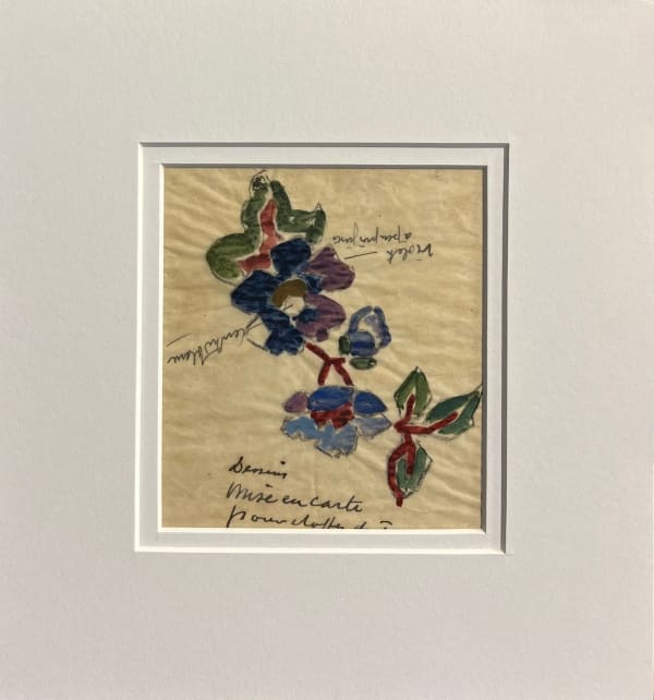 Pierre Adolphe Valette, Small Purple Blooms