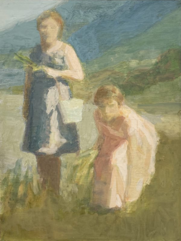 Linda Schwab, Roadside Flowers, 2020