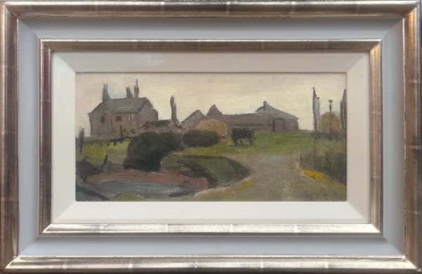 L.S Lowry, Wardley Farm Swinton Moss, 1913