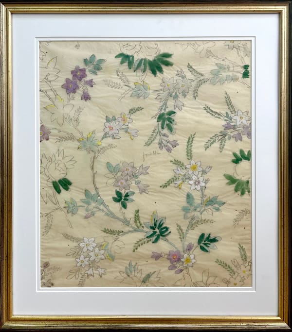 Pierre Adolphe Valette, Lilac and Ivory Floral Symphony