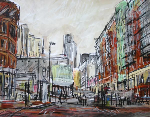 Matthew Thompson, Busy Day near Oxford Road Station