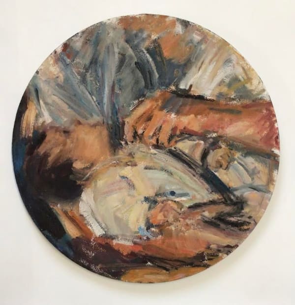 Ghislaine Howard, Father and Child (Michael and Cordelia), 1987