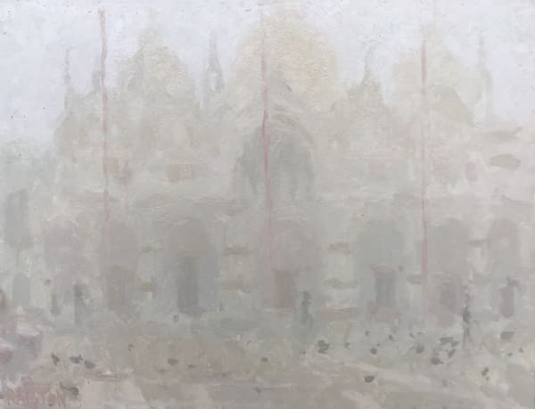 Adam Ralston MAFA, St. Marks Basilica, Early Morning Mist