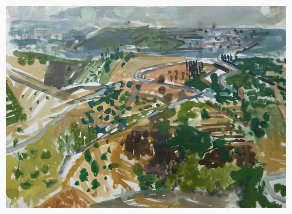 Ian Norris MAFA, From the Terrace Early Morning