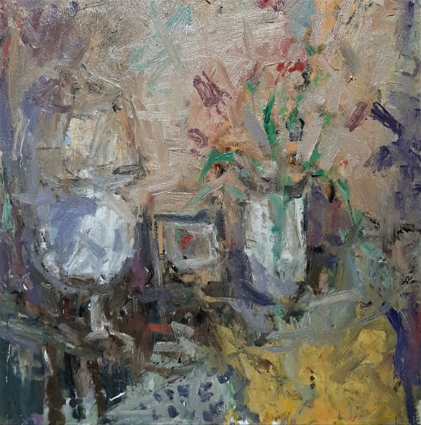 Ian Norris MAFA, Still Life with Tulips