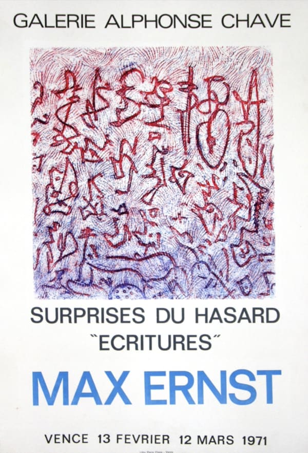 Max Ernst, Surprises Du Hasard , 1971