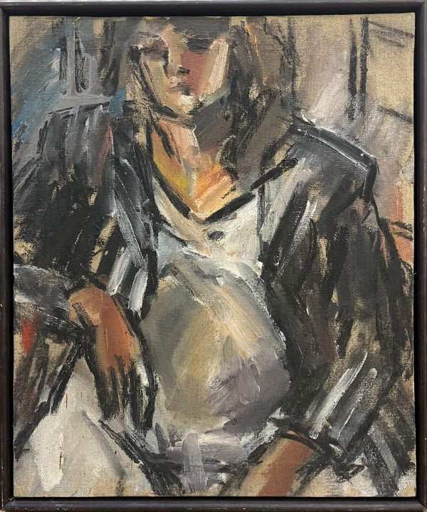 Ghislaine Howard, Jane in a Striped Jacket, 1988