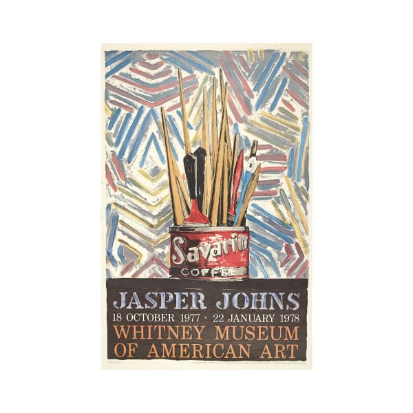 Jasper Johns, Whitney Museum, New York, 1977