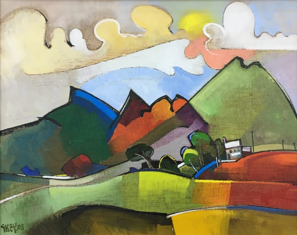 Geoffrey Key, Sun and Clouds, 2008
