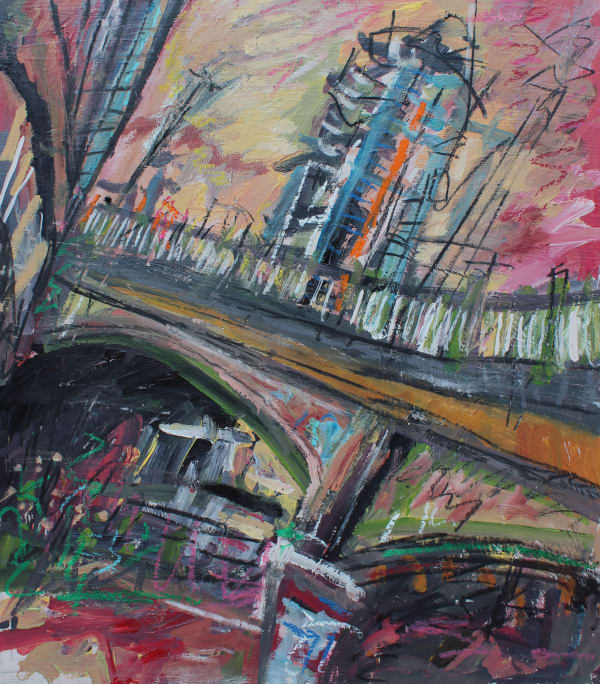 Matthew Thompson, Under a Bridge Looking Up at The Sky