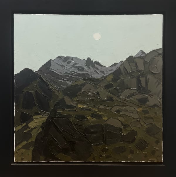 Kyffin Williams, Moon Over Crib Goch