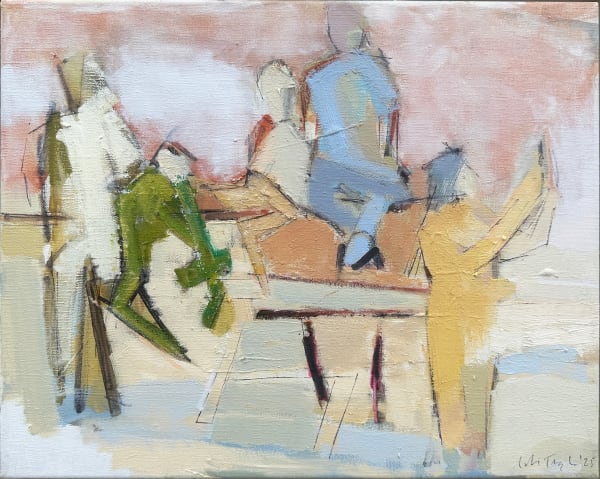 Colin Taylor MAFA, Group selfie on Osorno