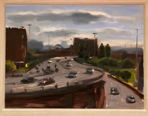 Liam Spencer, Mancunian Way, Backlit Clouds, 1998