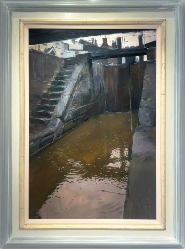 Rob Pointon ROI, Drizzle Under The Lock, 2025