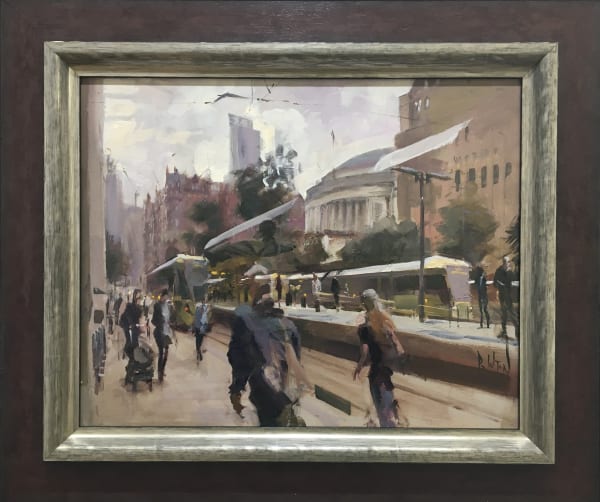 Rob Pointon MAFA, Hazy Afternoon, St Peters Square, 2018