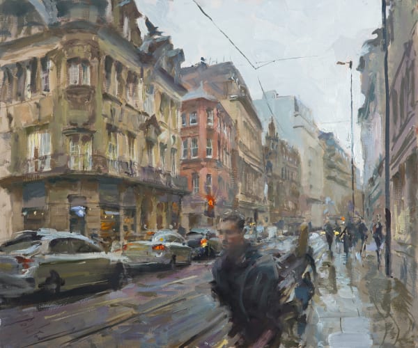 Rob Pointon AROI RBSA MAFA, Cross St, Manchester