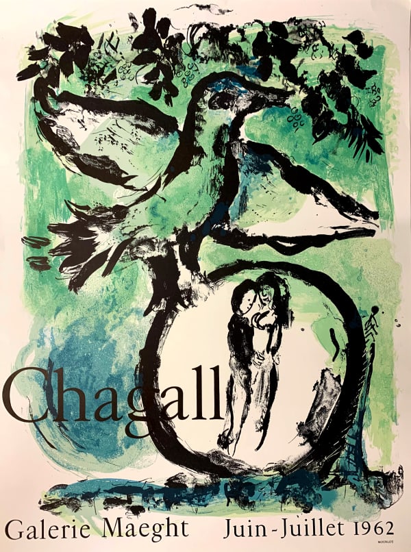 Marc Chagall, The Green Bird, 1962