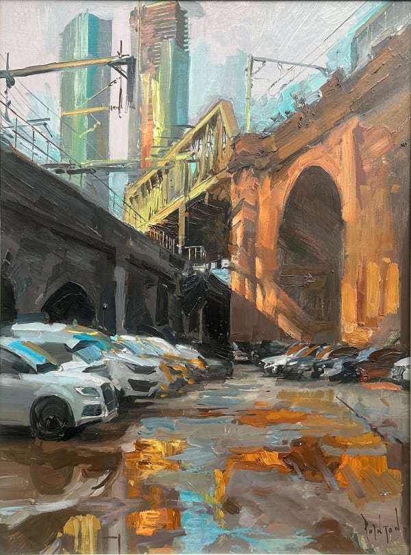 Rob Pointon ROI, Puddles Between The Viaducts, 2025