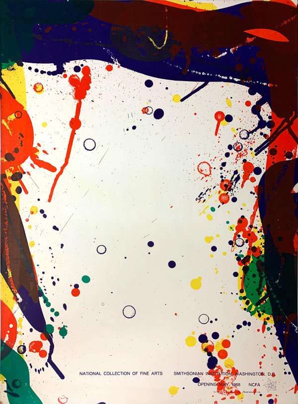 Sam Francis, National Collection of Fine Arts - Smithsonian Institution, Washington, 1968