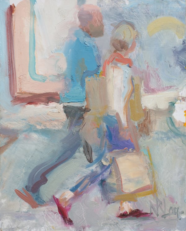 Norman Long MAFA, Red Scarf, 2019