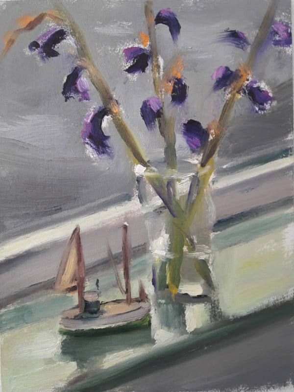 Liam Spencer, Toy Boat and Flowers