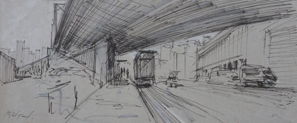 Rob Pointon ROI, Bus Stop Underneath Piccadilly Platform