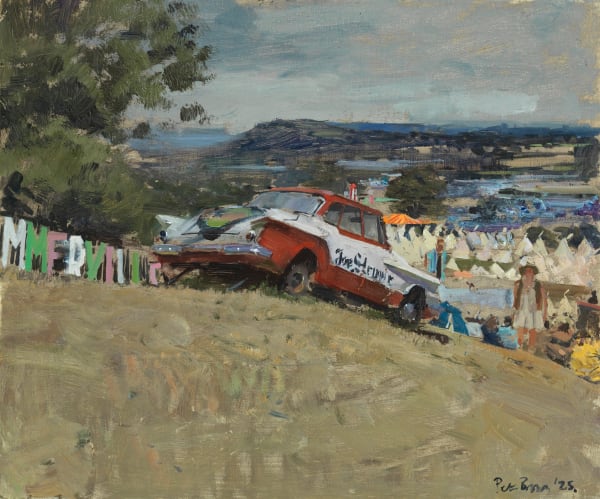 Peter Brown ROI NEAC, Strummerville Glastonbury , 2025