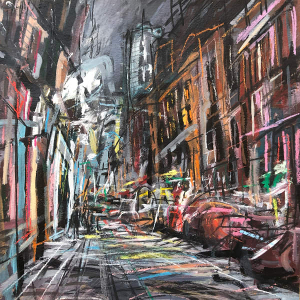 Matthew Thompson, Back Street Northern Night Quarter, 2024